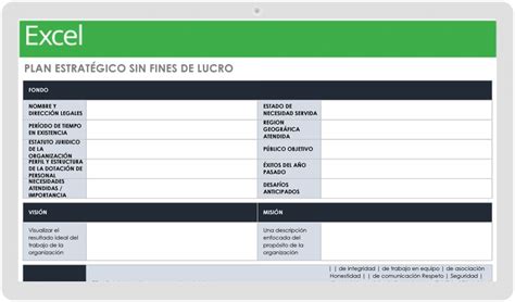 Plantillas Gratuitas De Planificación Estratégica Smartsheet