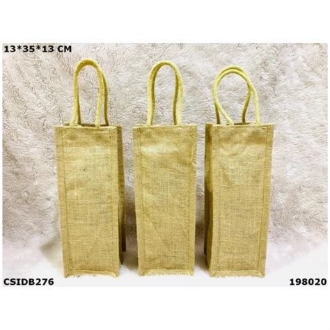 13cm Promotion Jute Wine Bag At Rs 140 Piece Jute Wine Sacks In New