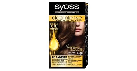 Vopsea De Par Permanenta Fara Amoniac SYOSS Oleo Intense 4 60 Nuanta