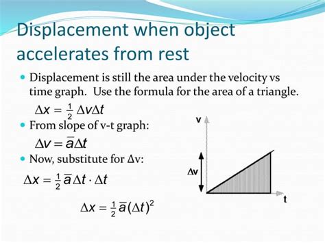 Derivation of Kinematic Equations | PPT