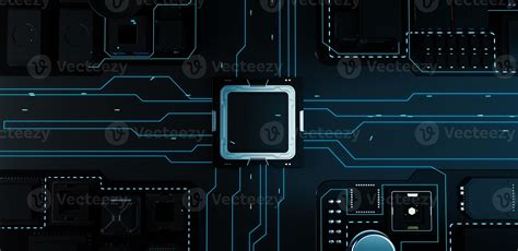 the variety of different types of chips and electronic components on ...