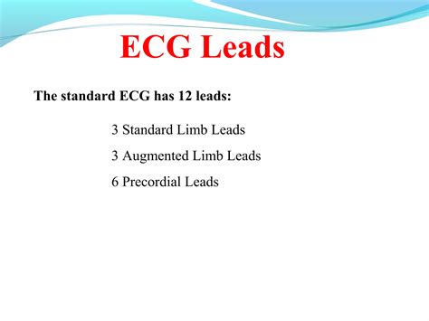 Basics Of Electrocardiographyecg Ppt