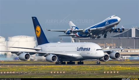 D Aima Lufthansa Airbus A380 At Frankfurt Photo Id 896139