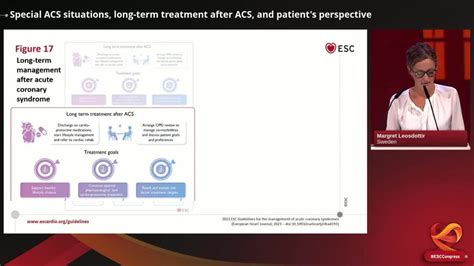 Esc 365 Special Acs Situations Long Term Treatment After Acs And