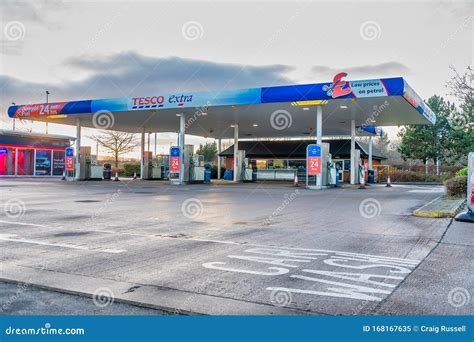 Tesco Petrol Station Editorial Image | CartoonDealer.com #102112316