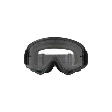 Oakley O Frame Mx Goggle Matte Carbon Fiber Clear Lens