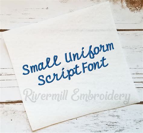 Small Uniform Script Machine Embroidery Font Alphabet 3 Sizes BX Files ...