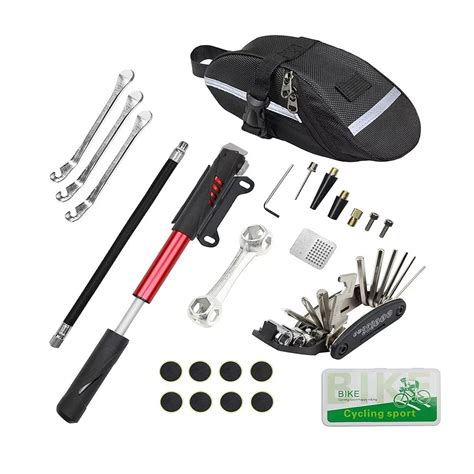 Kit Herramientas Bicicleta Reparación con Mini Bomba Eo Safe Imports