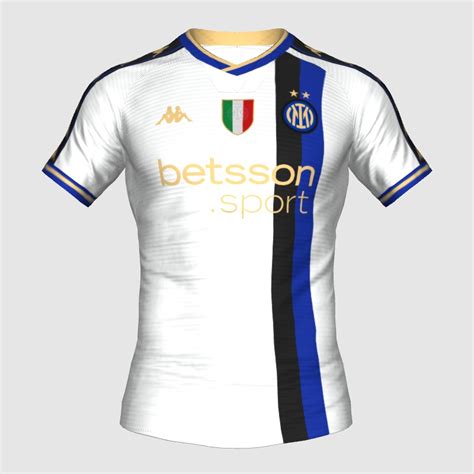 Inter X Kappa 24 25 Away Concept FIFA 23 Kit Creator Showcase