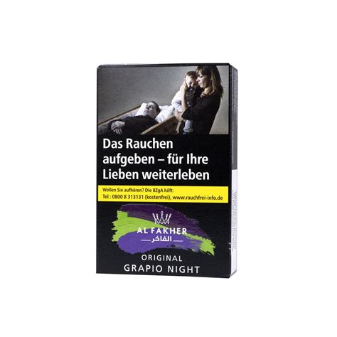 Hol Dir Einen Von Den Besten Al Fakher Tobacco Crystal Grapio Night