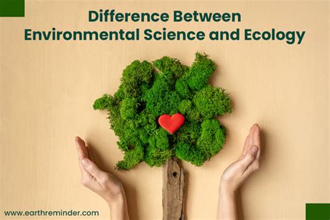 Difference Between Environmental Science And Ecology Earth Reminder