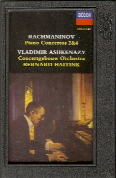 Sergei Vasilyevich Rachmaninoff Vladimir Ashkenazy Concertgebouworkest