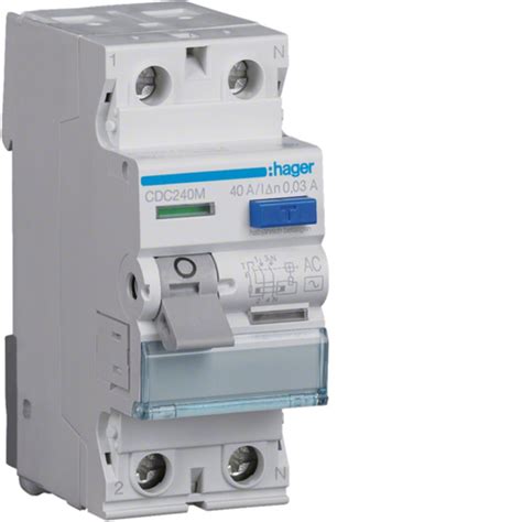 Interruptor Diferencial Tipo Ac 2p 40a 30ma — Acpclima