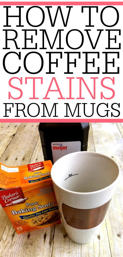 How To Remove Coffee Stains From Mugs - Frugally Blonde