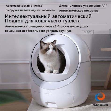 умный лоток для кошеклоток/ для кошек автоматический - купить с ...