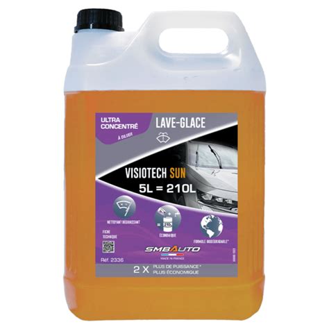 LAVE GLACE ULTRA CONCENTRÉ ÉTÉ 5L 210L Réf 2336 Smb auto