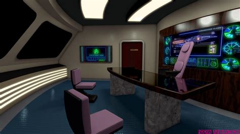 Star Trek Ambassador Class Bridge 00005 By N3dwanimation On Deviantart