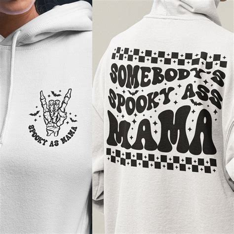 Somebody S Spooky Ass Mama Svg Png Halloween Svg Retro Halloween Svg Halloween Png Spooky Svg