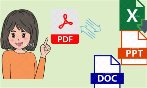 Convert Pdf To Word Excel Ppt And Copy Paste Work By Esmykakhan Fiverr