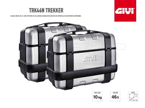 TRK46N TRK46PACK2 SR5108 PLR5108 GIVI KIT TOP CASE TRK46N VALISES