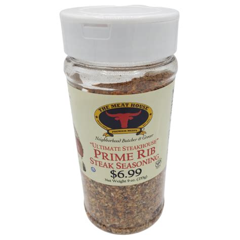 Prime Rib Steak Seasoning – Local Meat Market