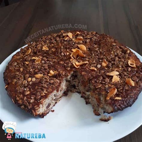 Bolo De Banana Low Carb Receita Natureba