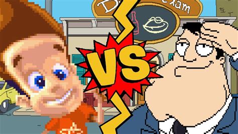 M U G E N Battles Jimmy Neutron Vs Stan Smith The Adventures Of