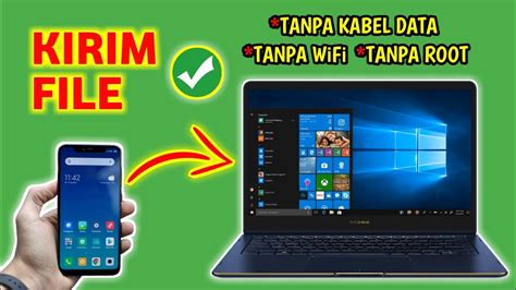 MUDAH Cara Transfer File Dari HP Ke Laptop Tanpa Kabel Data Dengan