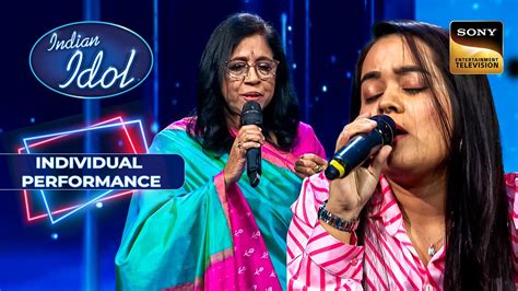 Indian Idol S14 Maithili न कय Kavita Krishnamurthy ज क सथ