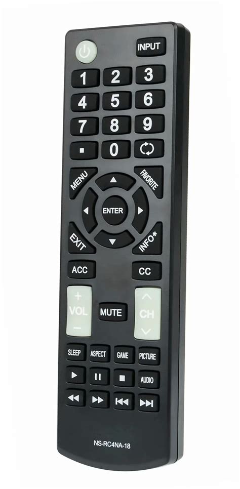 Ns Rc Na Remote Control For Insignia Tv Models Works With Alkaline