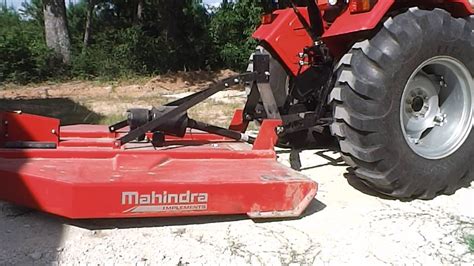 How To Connect Your Mowing Implement To Your Tractor Youtube