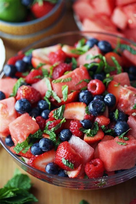 Watermelon Berry Summer Salad Yay For Food