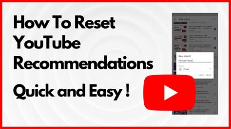 How To Reset Youtube Recommendations Remove With Quick And