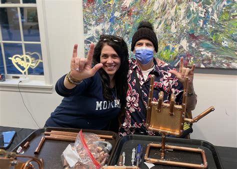 DeafBlind Artist From Helen Keller Services Sells $1,000 Sculpture At