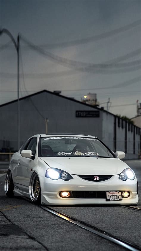 Slammed Honda Civic Si Wallpaper