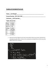 Centripetal Force Lab Online Docx Analysis Of Centripetal Force Lab