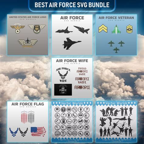 Best Air Force Svg Bundle Masterbundles