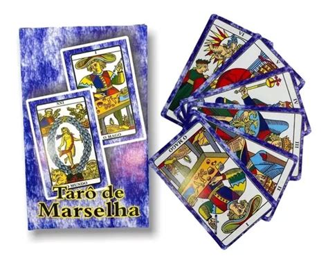 Tarô Tarot Baralho De Marselha 22 Arcanos Maiores E Manual MercadoLivre