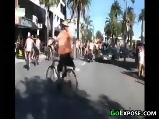 Naked People Riding Bikes