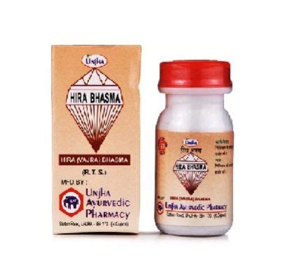 UNJHA HIRA BHASMA In Ayurvedic Products Zaimboo By Sanskriti Bazaar