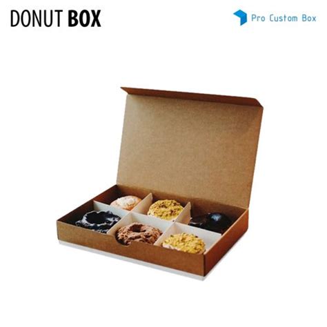 Custom Donut Boxes Printed Wholesale Donut Packaging