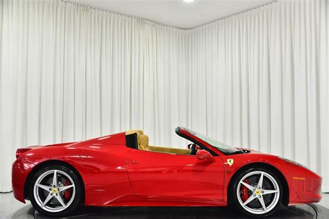 Ferrari 458 Spider Red