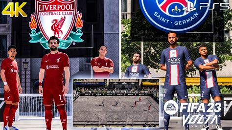 FIFA 23 Volta Gameplay PSG Vs Liverpool FIFA Street PS5 4K