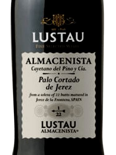 N V Lustau Palo Cortado de Jerez Almacenista Cayetano del Pino y Cía