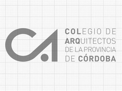 Colegio De Arquitectos De C Rdoba Actualizaci N De Logotipo Di