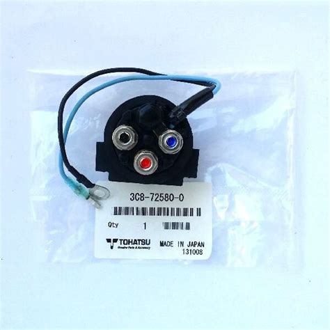 3c8 72580 0 Genuine Oem Tohatsu Down Power Trim Tilt Solenoid 2 Stroke