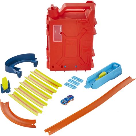 Set De Joaca Hot Wheels Track Builder Pista Cascadoriilor Incredibile Emag Ro