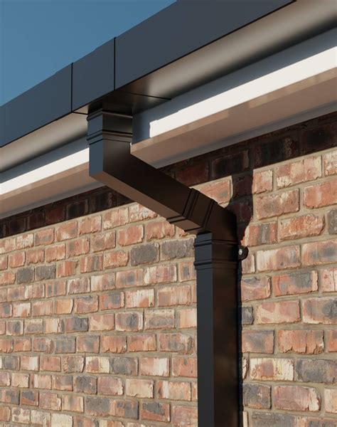 Aluminium Rainwater Pipe Square Traditional Downpipe Dales