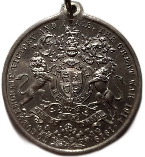 Medal Peace Celebrations United Kingdom Numista