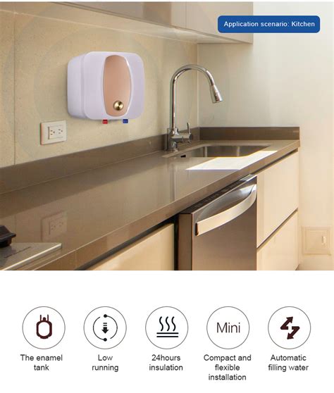 Anto Water Heater Tank Rv Boiler Electric 10l Hot Rv Electric Storage Water Heater 220v Electric